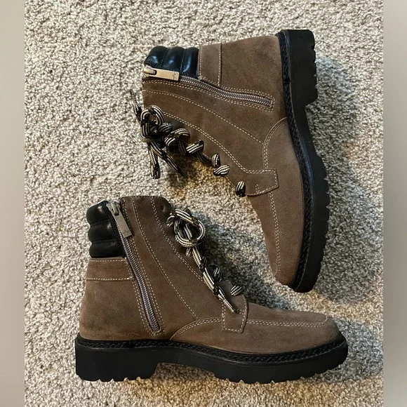 Aquatalia Mayra Suede Booties - Picture 2 of 8